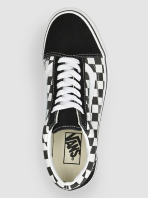 Platform checkered old skool vans on sale